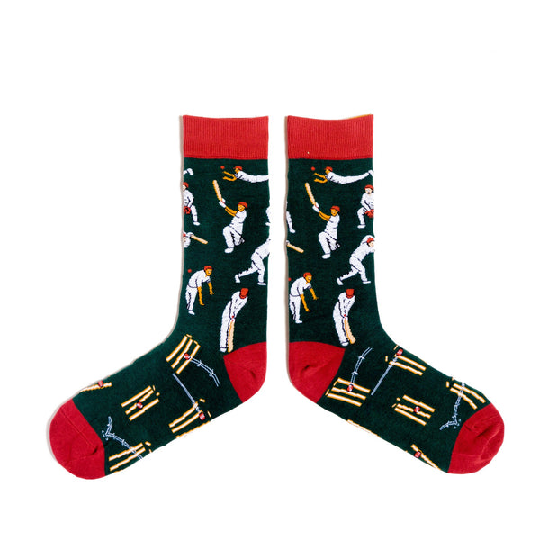 Spencer Flynn - Cricket - "Knocked For Sox" - Men’s Crew Socks