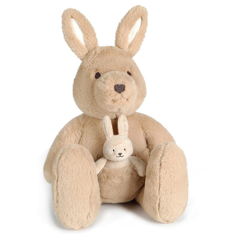 O.B Designs - Kip Kangaroo (Angora) Soft Toy