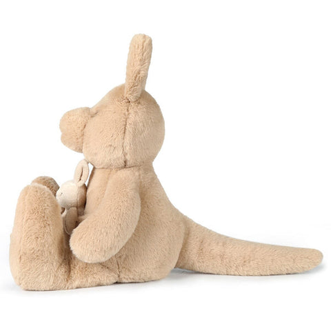 O.B Designs - Kip Kangaroo (Angora) Soft Toy