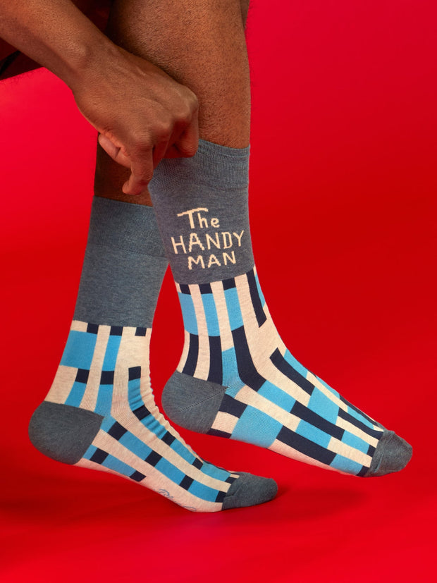 Blue Q - The Handyman Men's Crew Socks