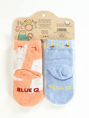 Blue Q - I Call The Shots Now/ It's Baby Time Baby Socks