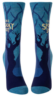 Blue Q - I Like Spooky Sh*t - Women’s Crew Socks
