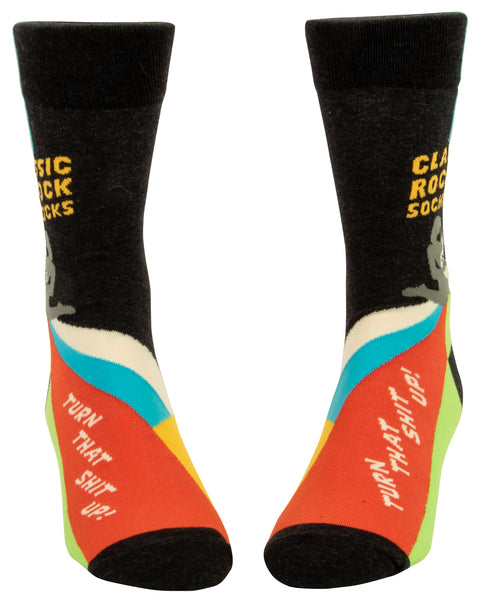 Blue Q - Classic Rock - Men’s Crew Socks