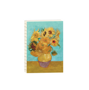 MEMMO Sunflowers Open Back Sketchbook, A5