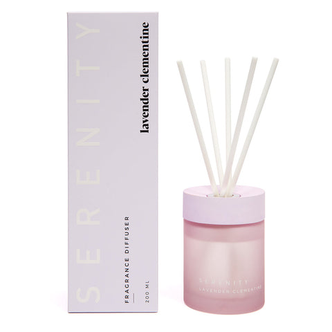 Serenity - 200ml Fragrance Diffuser - Lavender Clementine