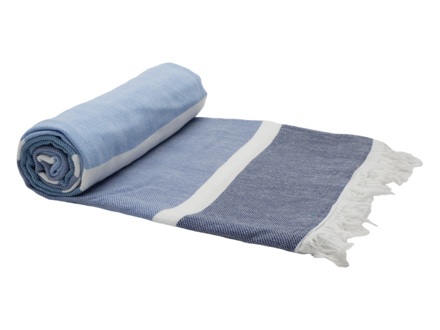 Codu - Sorrento Turkish Beach Towel - Sky