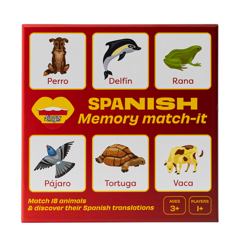 Spanish Memory Match-It