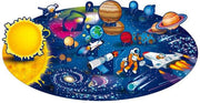 Sassi Travel, Learn and Explore - Puzzle and Book Set - Space (205 pcs)