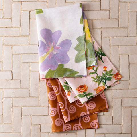 Bonnie & Neil - Moana Floral Multi Tea Towel