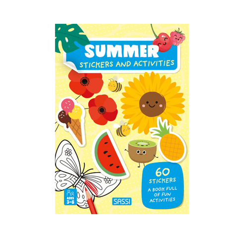 Sassi - Stickers and Activities Book - Summer