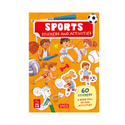 Sassi - Stickers and Activities Book - Sports