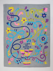 Blue Q - I Love My A hole Kids Dish Towel