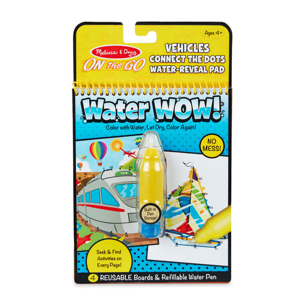 Melissa & Doug - On The Go - Water WOW! Vehicles Connect the Dots