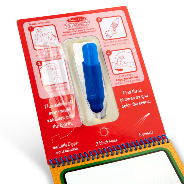 Melissa & Doug - Water Wow! Space Water-Reveal Pad – On the Go Travel Activity