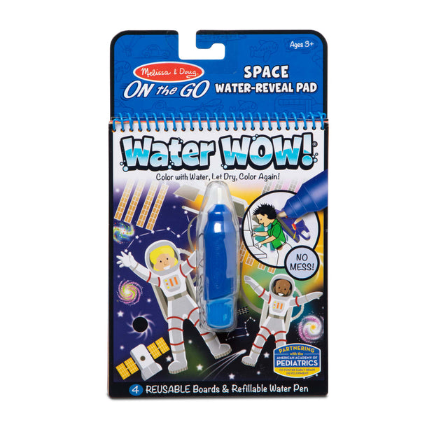 Melissa & Doug - Water Wow! Space Water-Reveal Pad – On the Go Travel Activity