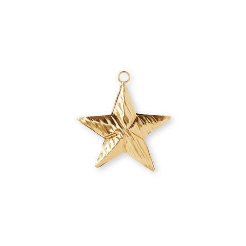 Madras Link - Gold Star Decoration Small 10x9.5x2.5cm