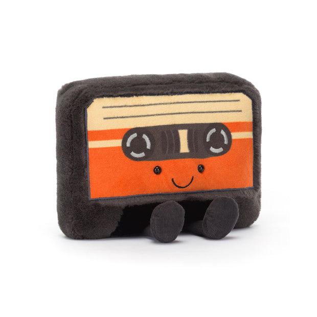 Jellycat -  Amuseables Cassette Tape Black