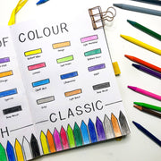 Life of Colour - Woodless Colour Pencils - Classic Colour - Set of 12