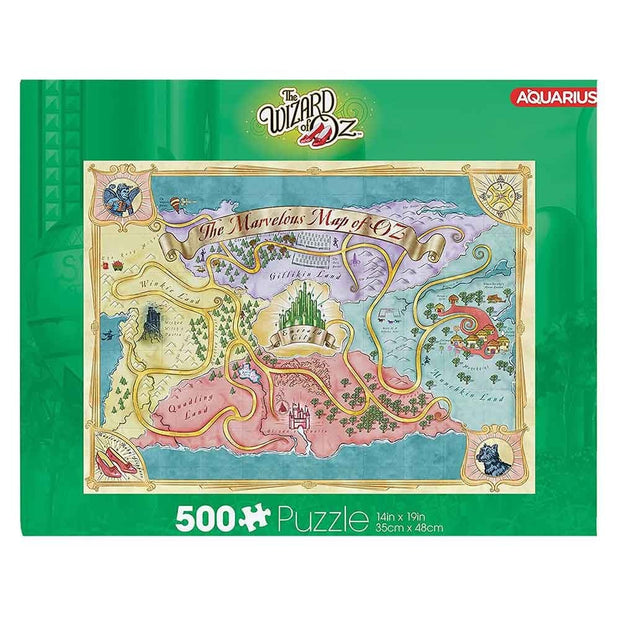 The Wizard of Oz Map 500pc Puzzle