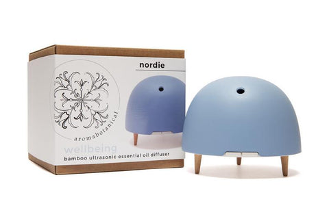 Aromabotanical -  Bamboo Ultrasonic Essential Oil Diffuser - Nordie - Sky