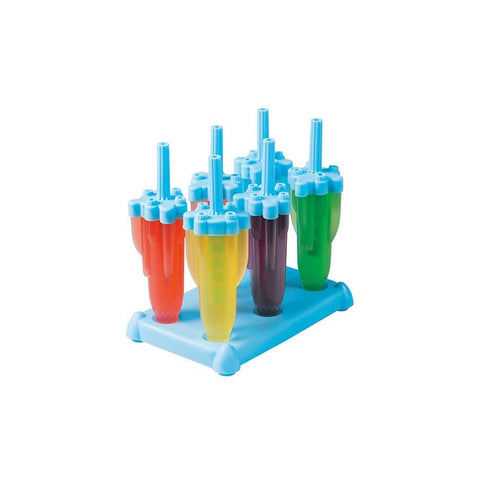 Avanti - Spaceship Ice Block Moulds 6 Piece Set Blue