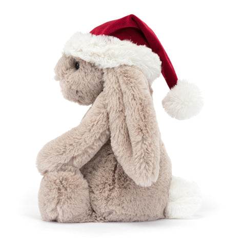 Jellycat Bashful Christmas Bunny Original Beige