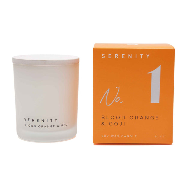 Serenity - 300g Soy Candle - No. 1 Blood Orange & Goji