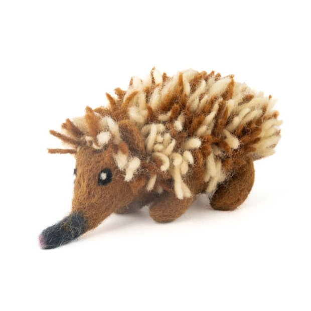 Handmade Felted Echidna