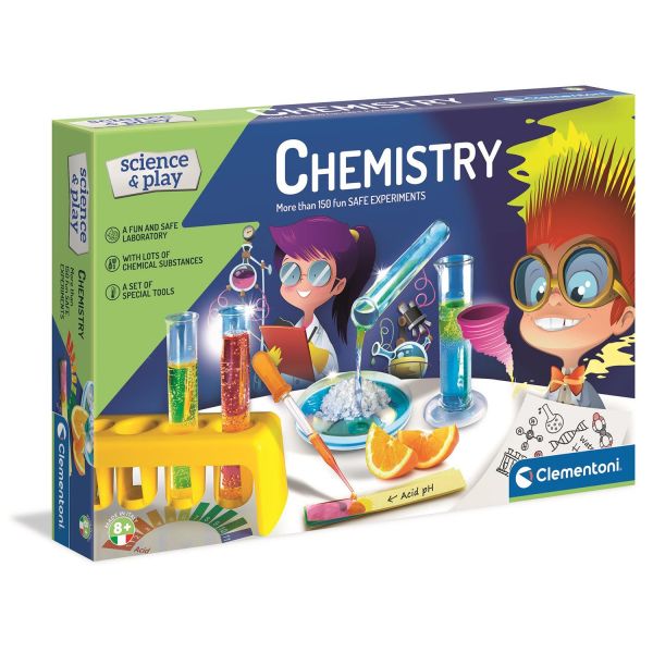 Clementoni - Chemistry Set 150+ Experiments