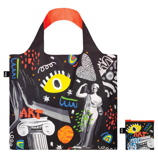 LOQI - Classic Art - Multi-Coloured Tote Bag