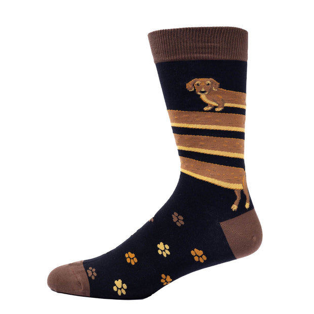 Spencer Flynn - Spiralling Sausage Men's Crew Socks