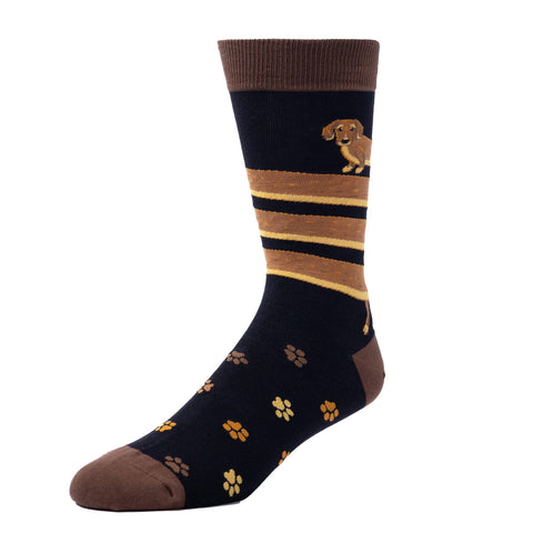 Spencer Flynn - Spiralling Sausage Men's Crew Socks