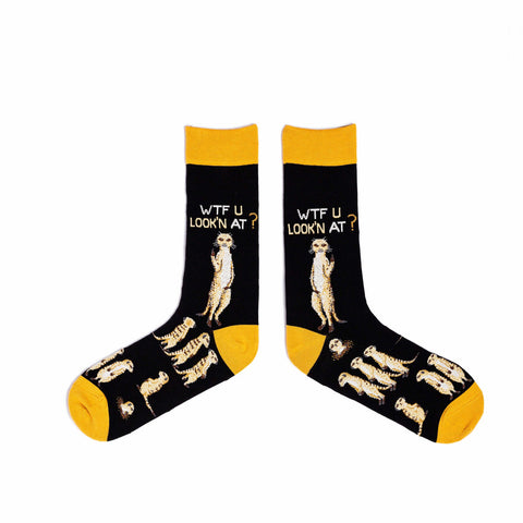 Spencer Flynn - Mad Meerkats Socks