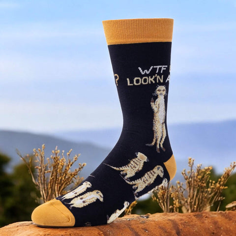 Spencer Flynn - Mad Meerkats Socks