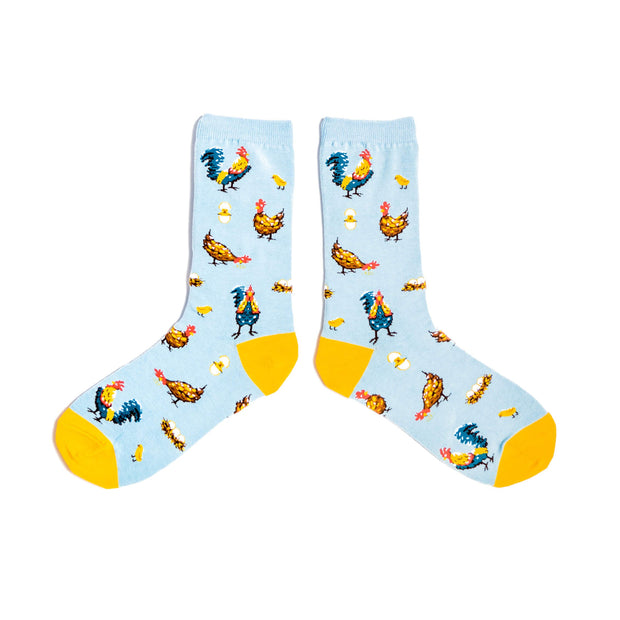 Spencer Flynn - Sock-a-doodle-doo - Women's Crew Socks