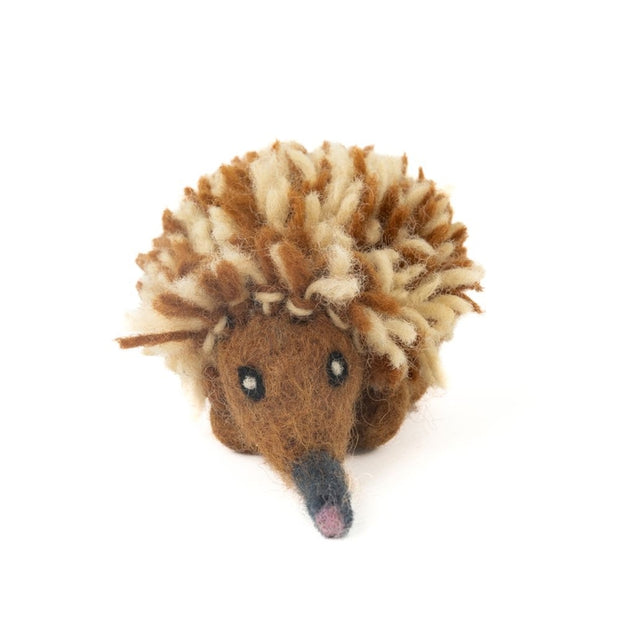 Handmade Felted Echidna