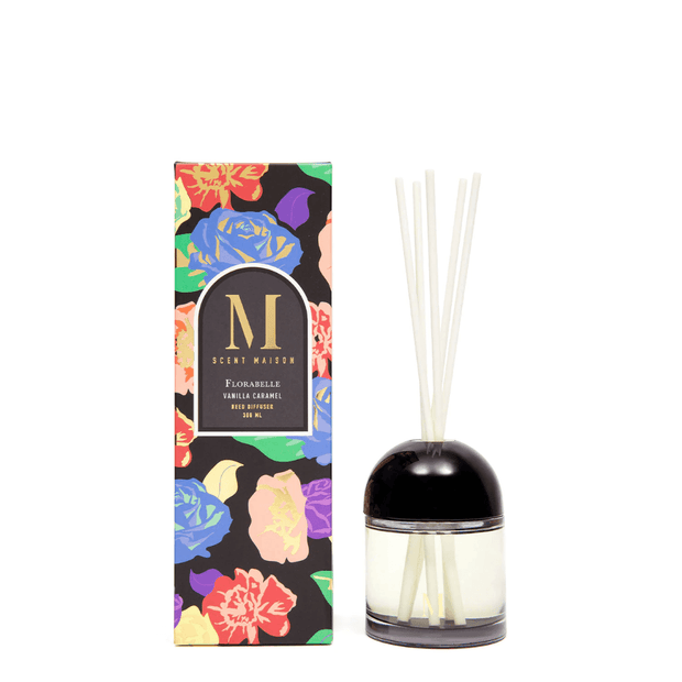 Scent Maison - 300ml Reed Diffuser – Vanilla Caramel