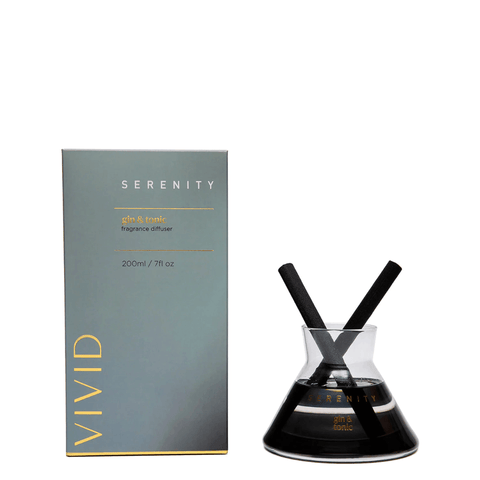 Serenity - Vivid 200ml Diffuser - Gin and Tonic