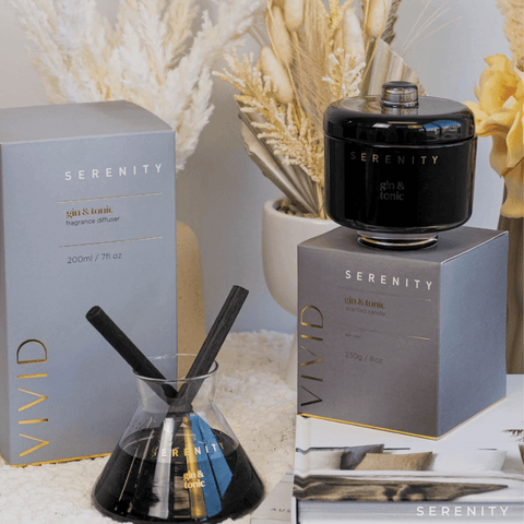 Serenity - Vivid 200ml Diffuser - Gin and Tonic