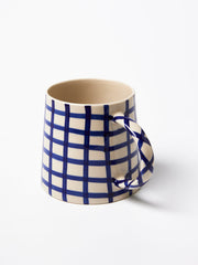 Jones & Co. - Larder Check Mug Navy