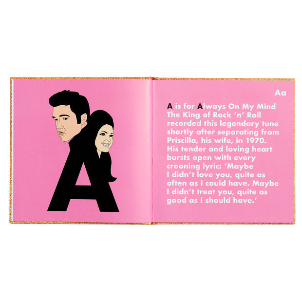 Alphabet Legends - Elvis Legends Alphabet Book