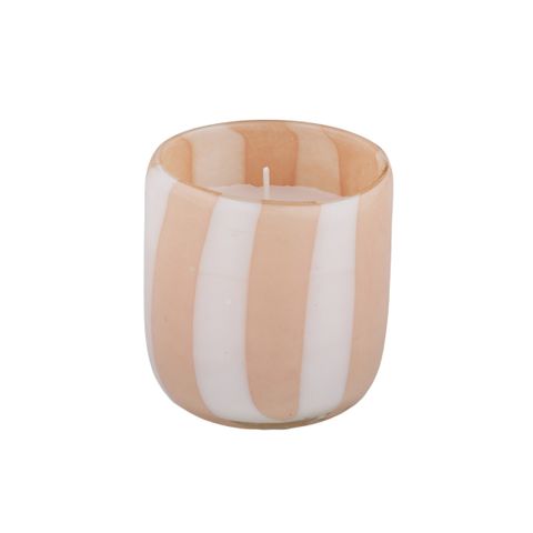 Coast To Coast Home - Haven 5% Glass Candle - White/Pink
