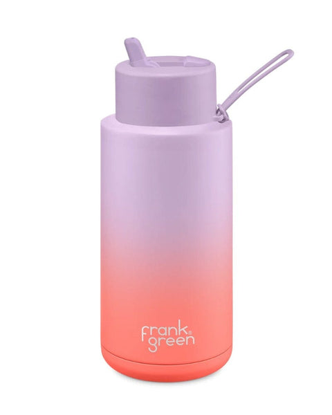 Frank Green - 34oz Gradient Reusable Bottle Flip Lid - Lilac Haze/Coral