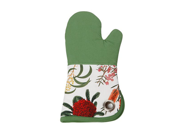 Royal Botanic Gardens - Royal Botanic Gardens Australian Botanics Oven Glove (Green)