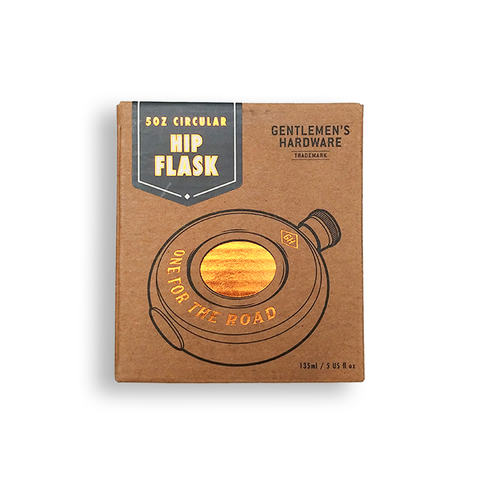 Gentlemen's Hardware - Round Hip Flask