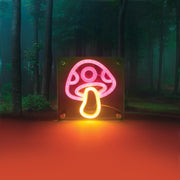 Discovery Zone Acrylic Light - Toadstool Multi-Coloured 15x4.6x15cm