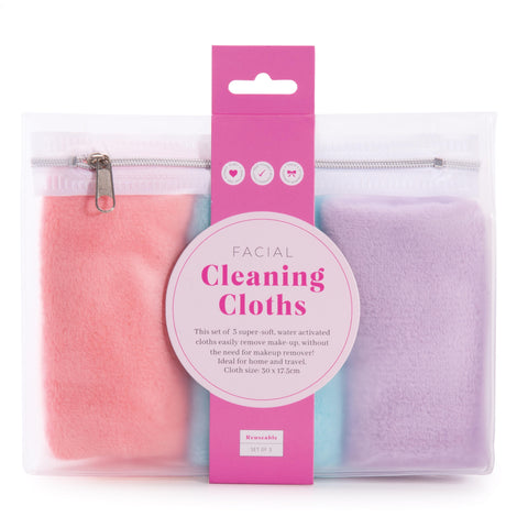 IS Gift - Reusable Facial Cleaning Cloths Set of 3