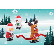 IS Gift - Wind Up Christmas Racers 3pc Set