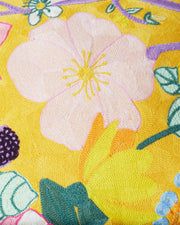 Kip & Co - Abundance Marigold Embroidery Cushion