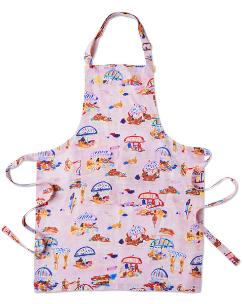 Kip & Co x Ken Done - Beach Days Linen Apron